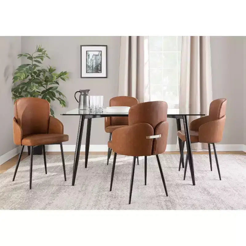 Lot de 2 chaises de salle à manger Dahlia - LumiSource