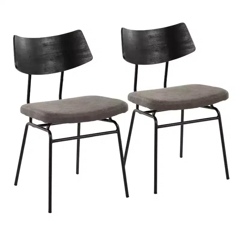 Lot de 2 chaises de salle à manger Walker - LumiSource