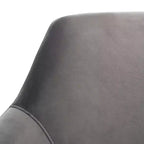 Fauteuil pivotant en velours citrine - SFV4743 - Safavieh Couture