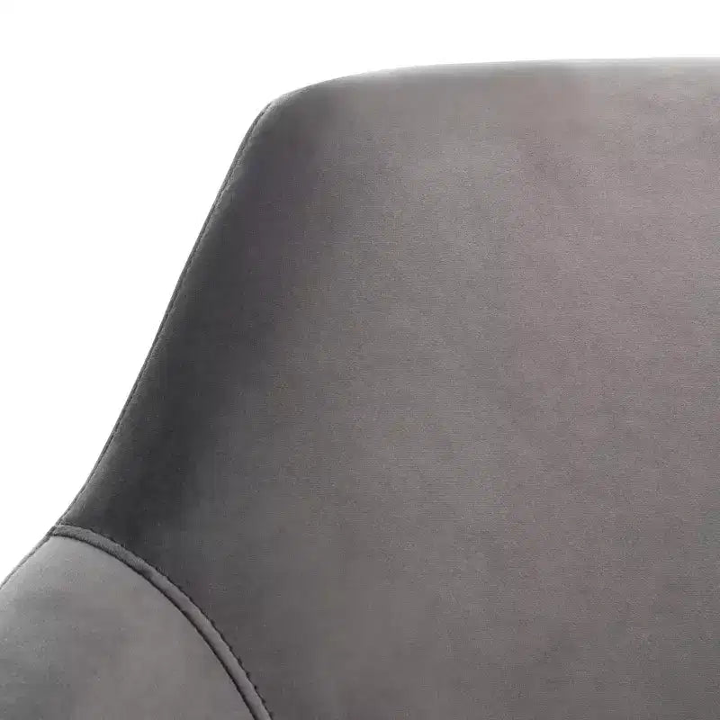 Fauteuil pivotant en velours citrine - SFV4743 - Safavieh Couture