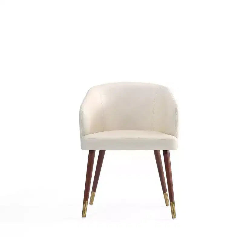 Chaise de salle à manger Reeva moderne en similicuir - Manhattan Comfort