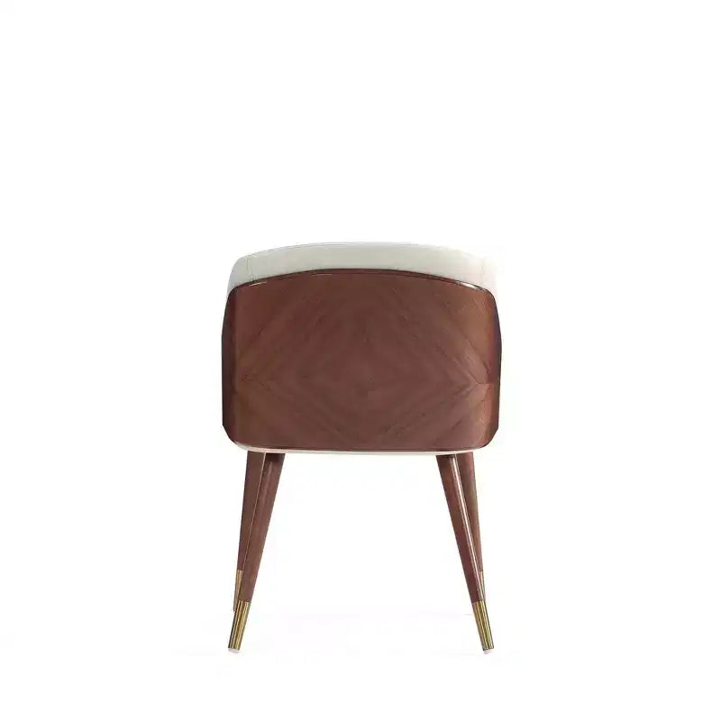 Chaise de salle à manger Reeva moderne en similicuir - Manhattan Comfort