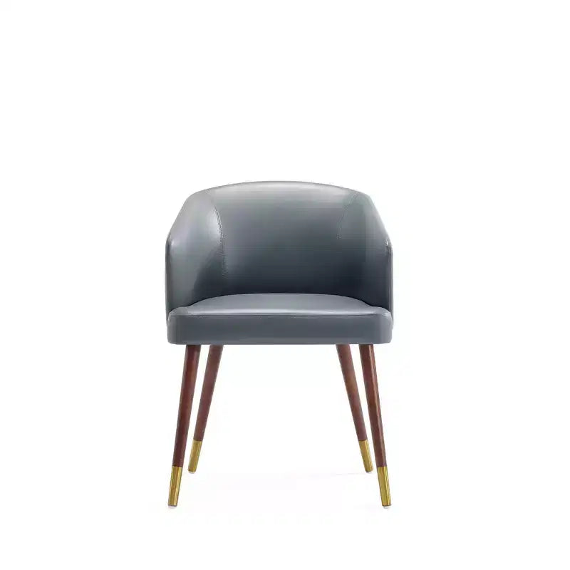 Chaise de salle à manger Reeva moderne en similicuir - Manhattan Comfort