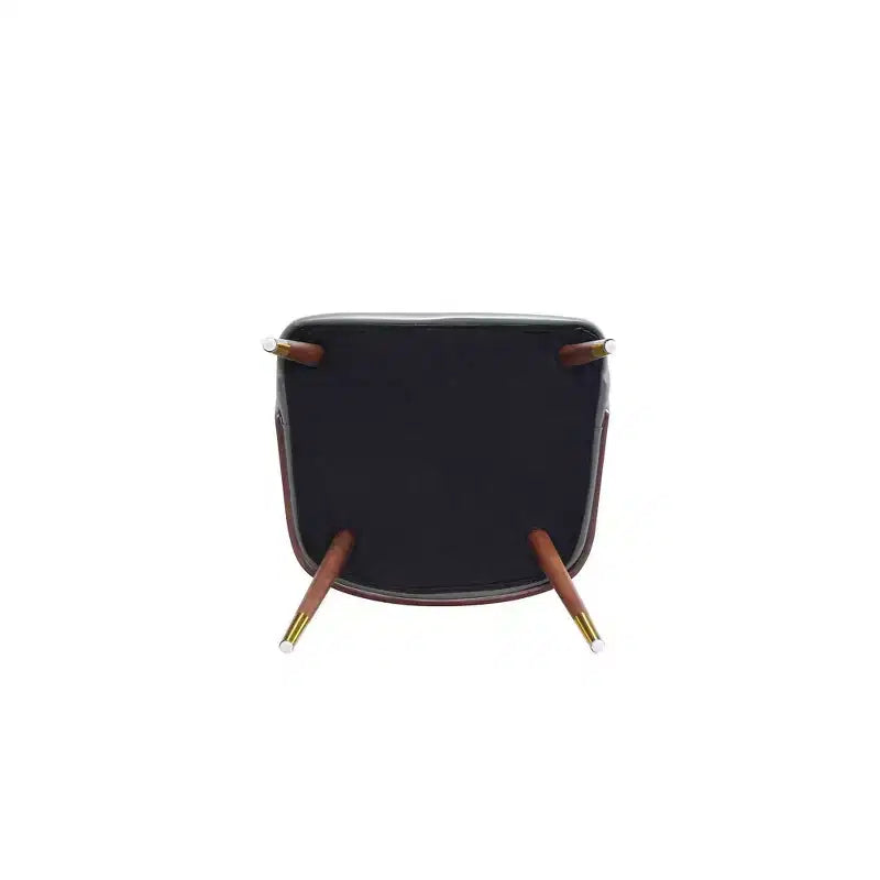 Chaise de salle à manger Reeva moderne en similicuir - Manhattan Comfort