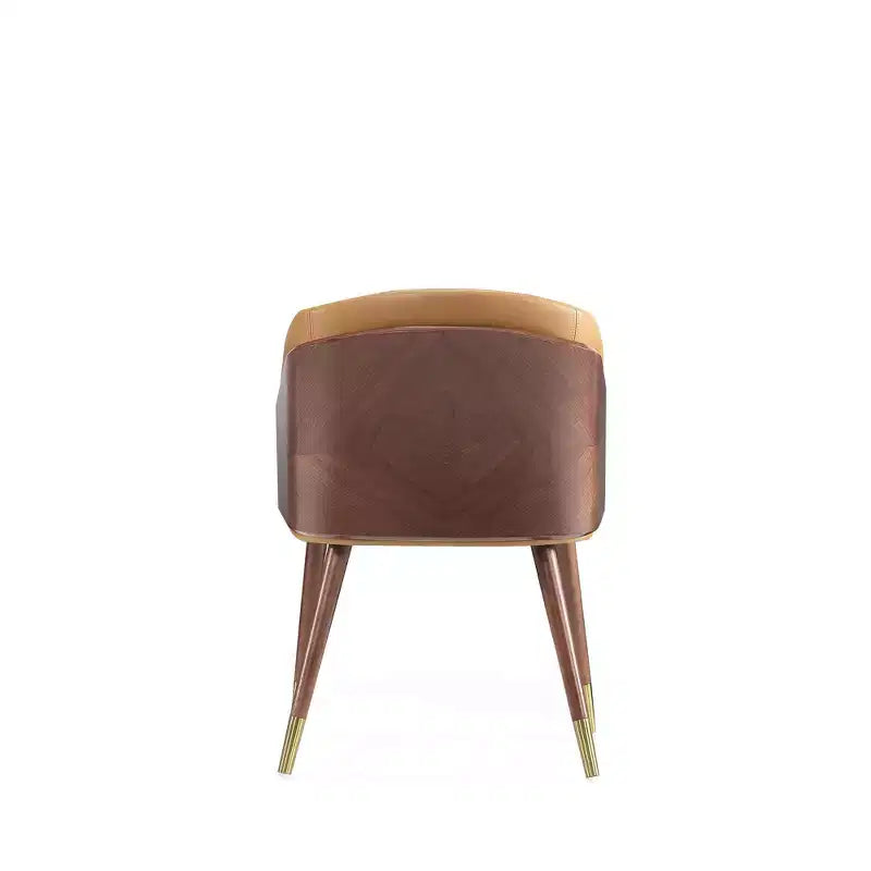 Chaise de salle à manger Reeva moderne en similicuir - Manhattan Comfort