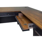 Bureau d'angle avec piédestal Hartford - Martin Furniture