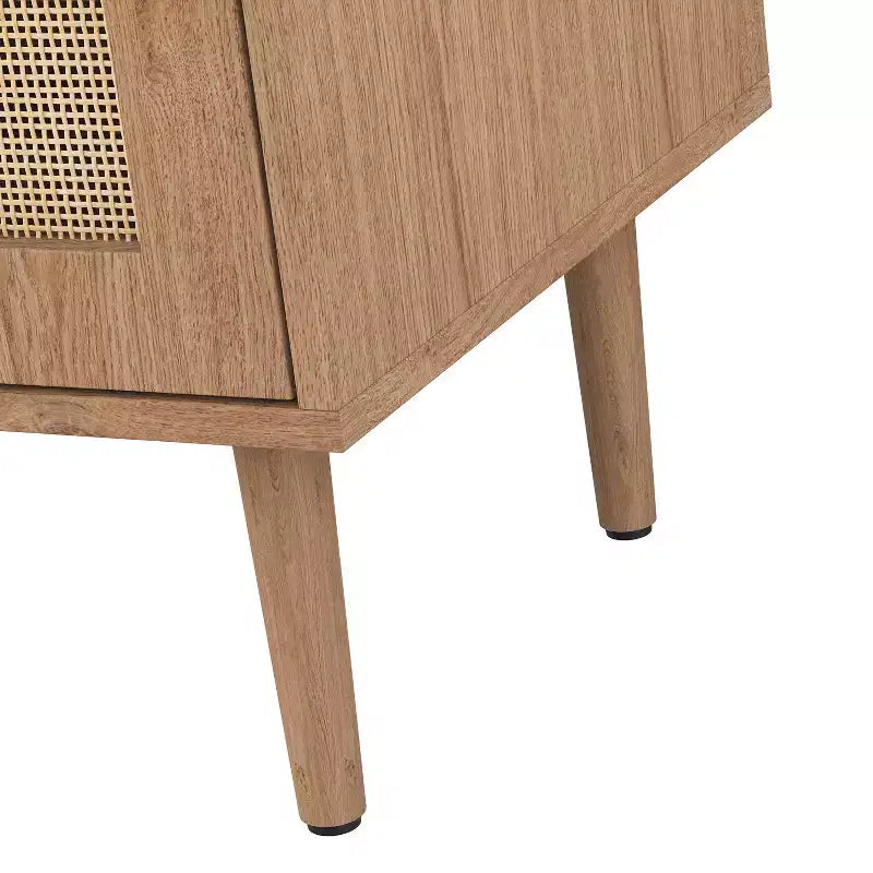 Norbert Armoire d'appoint 2 portes avec 2 étagères réglables (81,3 cm) | KARAT HOME
