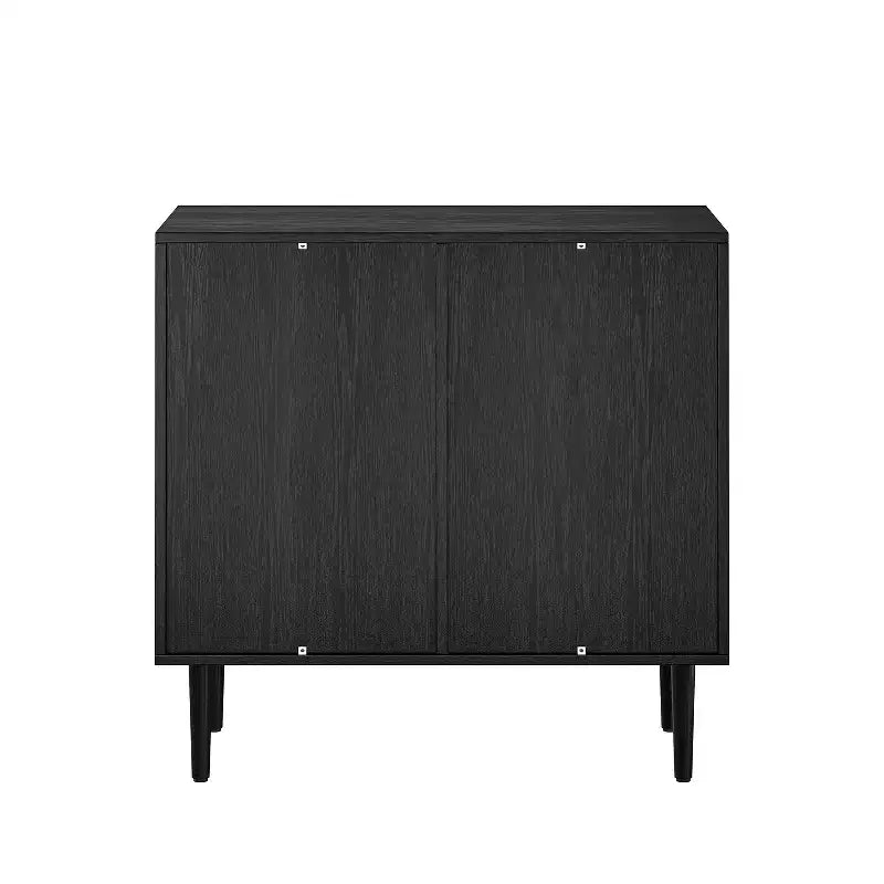 Norbert Armoire d'appoint 2 portes avec 2 étagères réglables (81,3 cm) | KARAT HOME