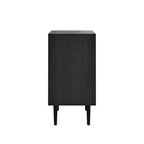 Norbert Armoire d'appoint 2 portes avec 2 étagères réglables (81,3 cm) | KARAT HOME
