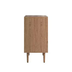 Norbert Armoire d'appoint 2 portes avec 2 étagères réglables (81,3 cm) | KARAT HOME