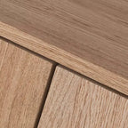 Norbert Armoire d'appoint 2 portes avec 2 étagères réglables (81,3 cm) | KARAT HOME