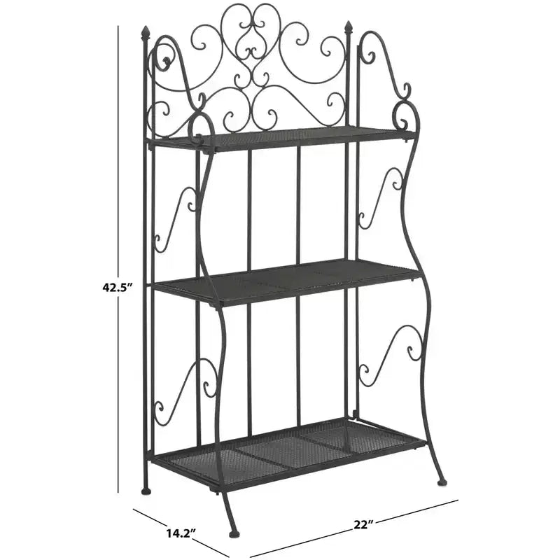 Étagère à 3 niveaux Torus - Intérieur/Extérieur - PAT5022 - Safavieh