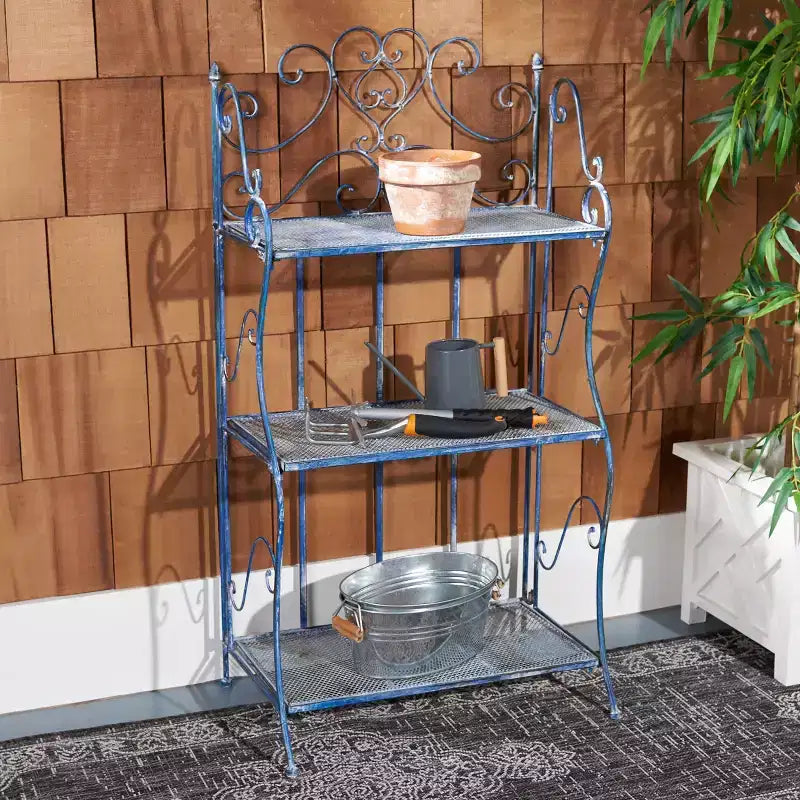 Étagère à 3 niveaux Torus - Intérieur/Extérieur - PAT5022 - Safavieh