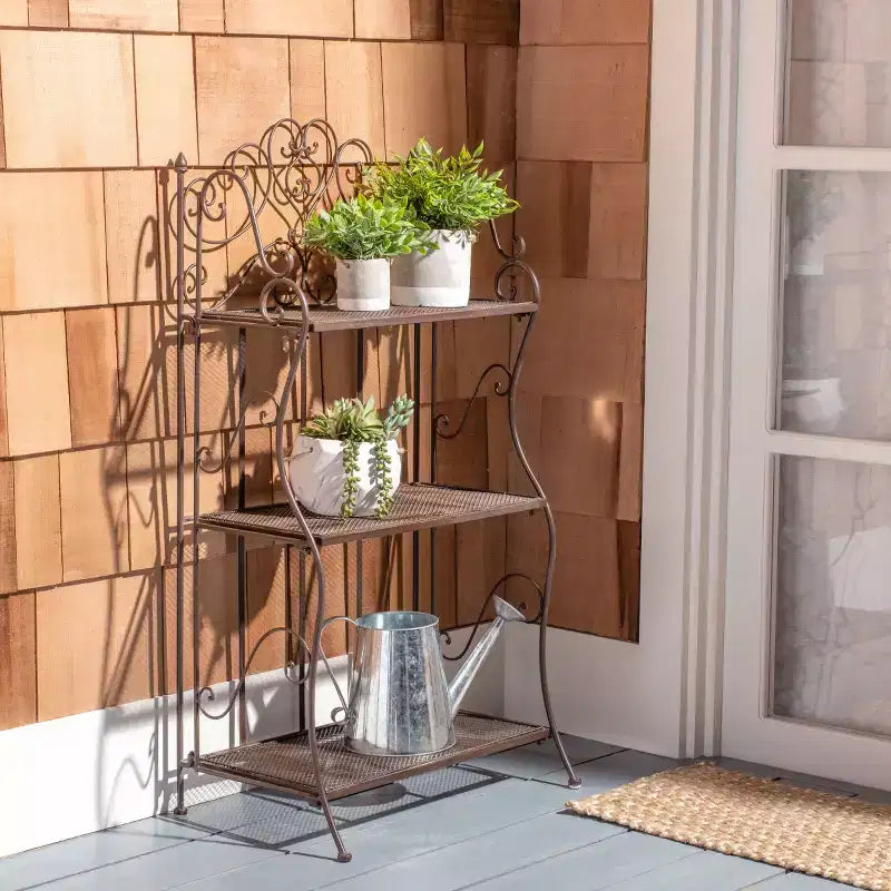 Étagère à 3 niveaux Torus - Intérieur/Extérieur - PAT5022 - Safavieh