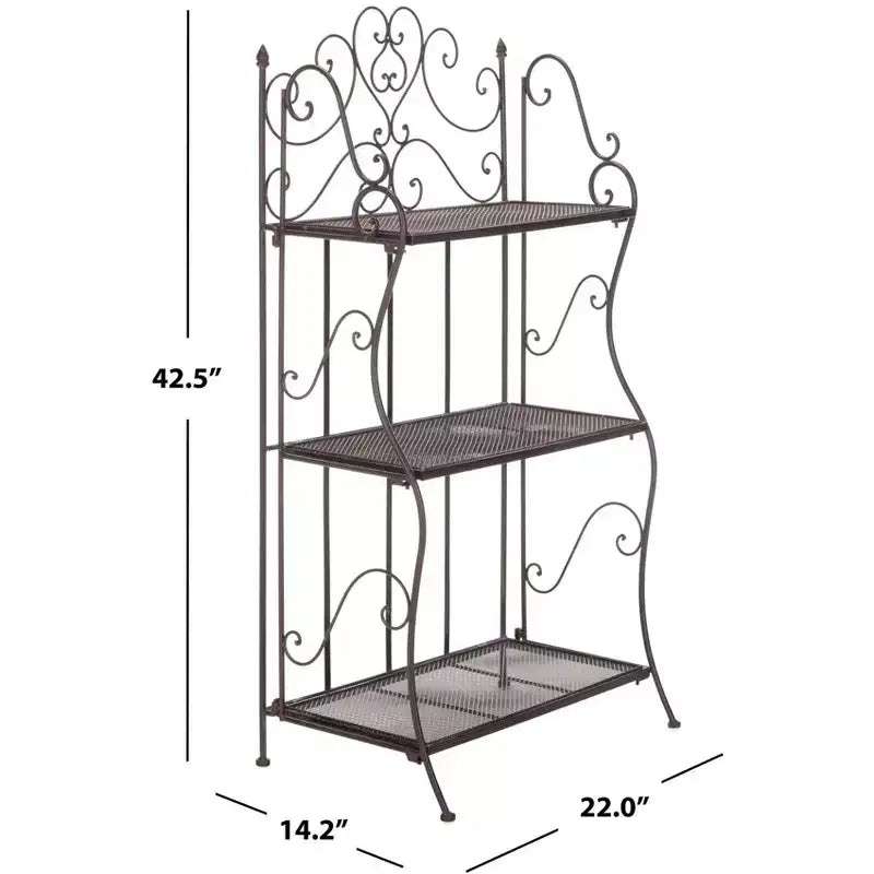 Étagère à 3 niveaux Torus - Intérieur/Extérieur - PAT5022 - Safavieh