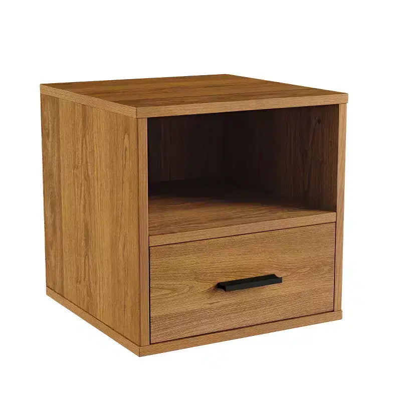 Table d'appoint Hasting Home - Table d'appoint modulable et empilable en forme de cube avec tiroir