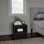 Table d'appoint Hasting Home - Table d'appoint modulable et empilable en forme de cube avec tiroir