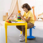 Tabouret ergonomique Costway Active Motion pour enfants, chaise oscillante à hauteur réglable Gris/Bleu/Noir/Vert menthe/Blanc