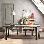 Table à manger rectangulaire Lantine de 179,9 cm