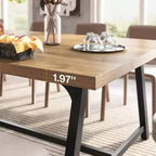 Table à manger rectangulaire Lantine de 179,9 cm
