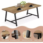 Table à manger rectangulaire Lantine de 179,9 cm
