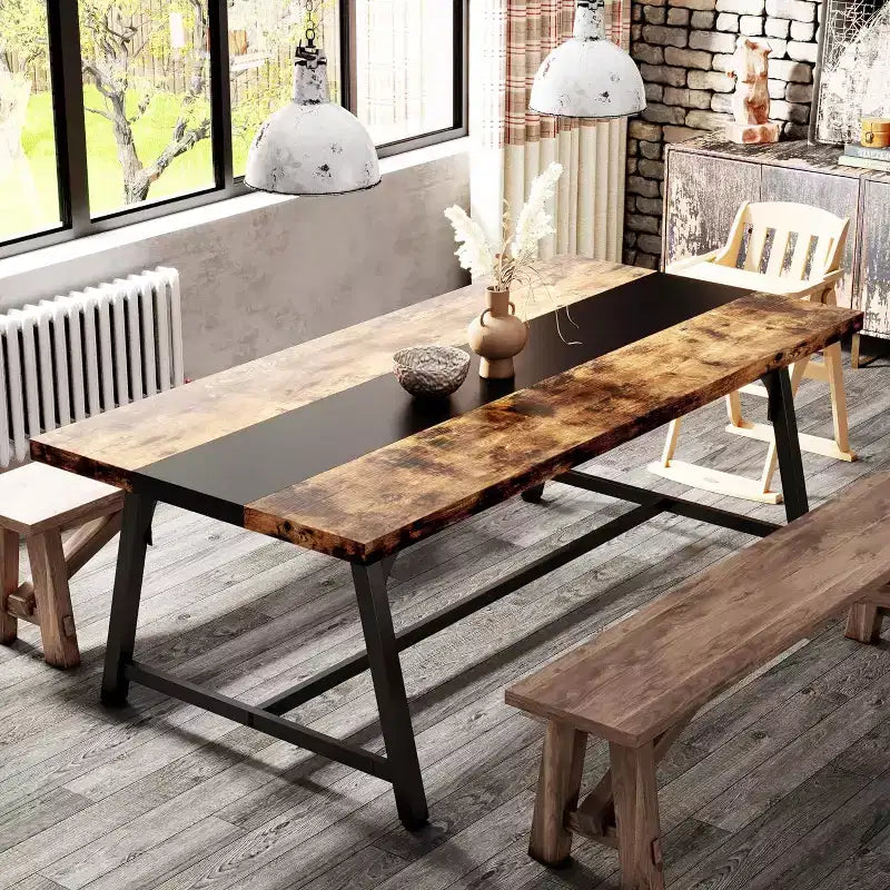 Table à manger rectangulaire Lantine de 179,9 cm