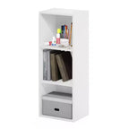 Furinno Étagère utilitaire à 3 niveaux facile à assembler Bibliothèque ouverte Organiseur de présentation