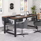 Tribesigns Bureau d'ordinateur rectangulaire 180 cm