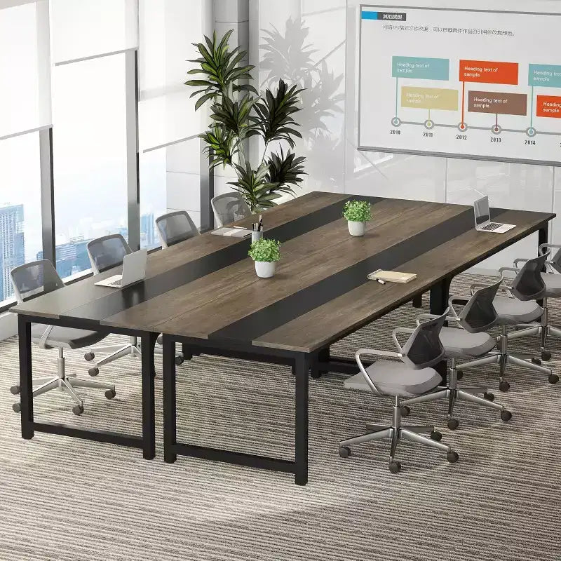Tribesigns Bureau d'ordinateur rectangulaire 180 cm