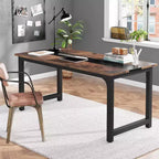 Tribesigns Bureau d'ordinateur rectangulaire 180 cm