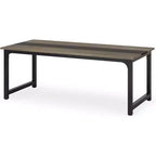 Tribesigns Bureau d'ordinateur rectangulaire 180 cm