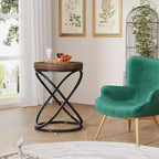 Tables d'appoint rondes de 66 cm Lantine