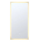Armoire de toilette intelligente Fine Fixtures, aluminium, encastrée/en surface