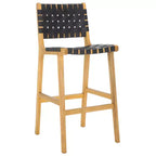 Tabouret de bar en cuir Adah - Safavieh