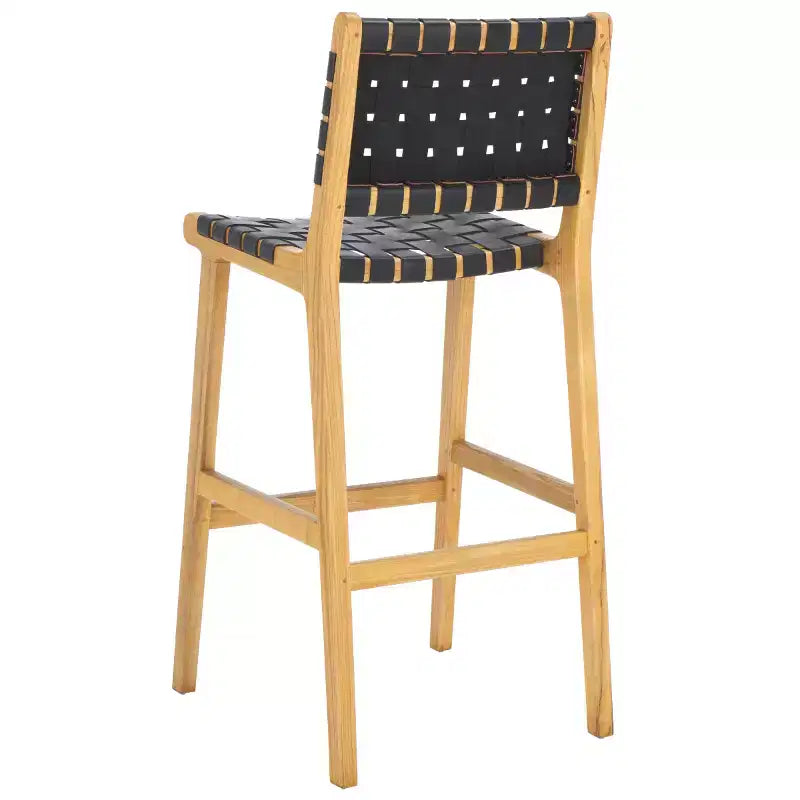 Tabouret de bar en cuir Adah - Safavieh