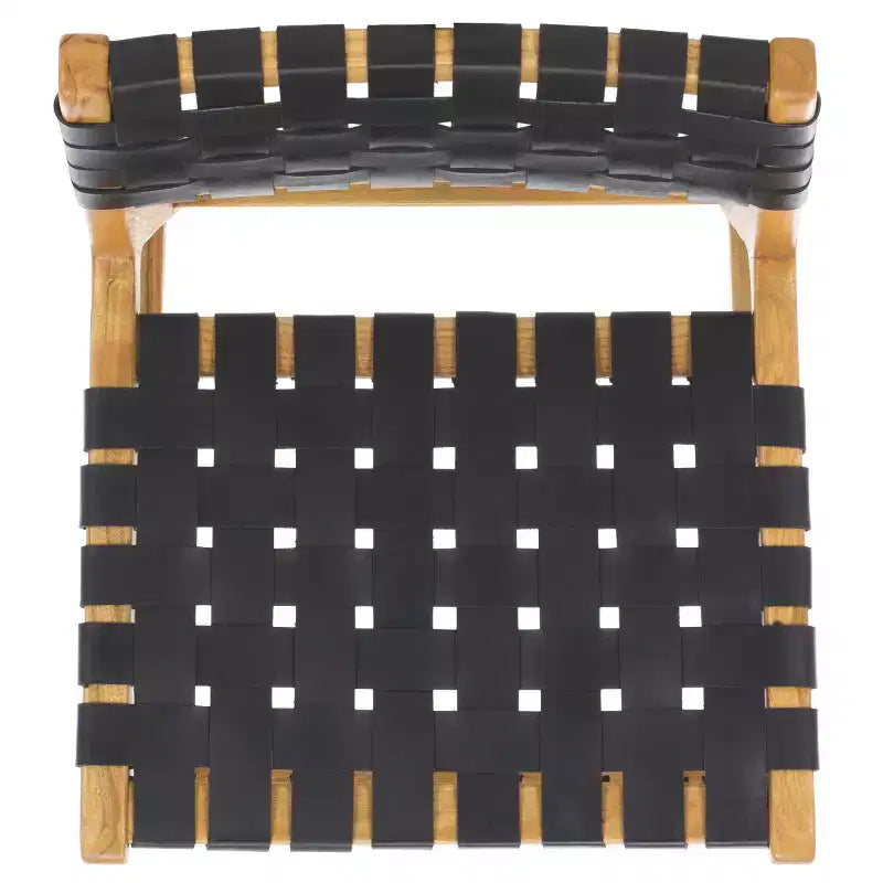 Tabouret de bar en cuir Adah - Safavieh