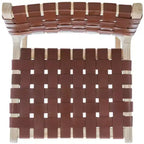 Tabouret de bar en cuir Adah - Safavieh
