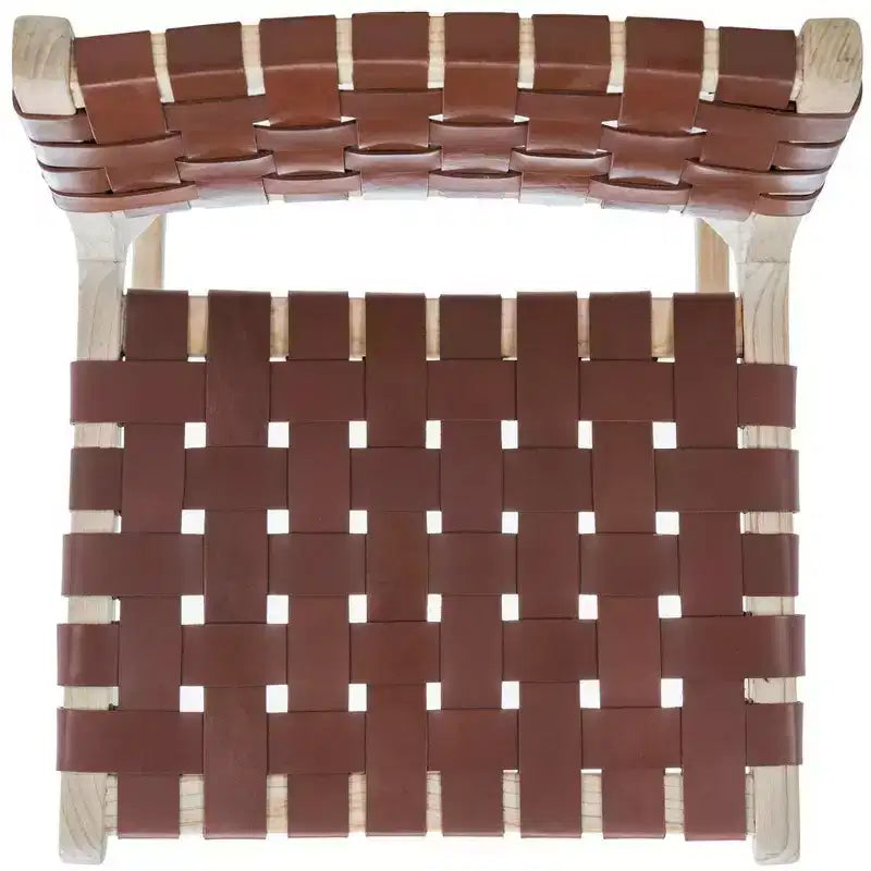 Tabouret de bar en cuir Adah - Safavieh