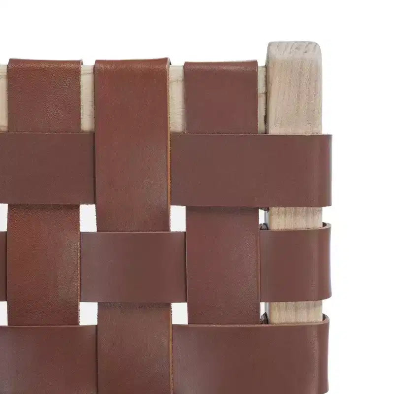 Tabouret de bar en cuir Adah - Safavieh