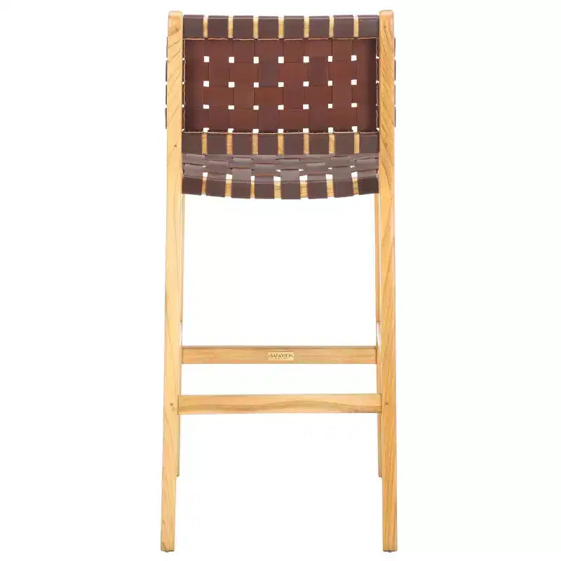 Tabouret de bar en cuir Adah - Safavieh