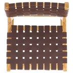 Tabouret de bar en cuir Adah - Safavieh