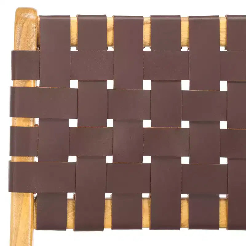 Tabouret de bar en cuir Adah - Safavieh