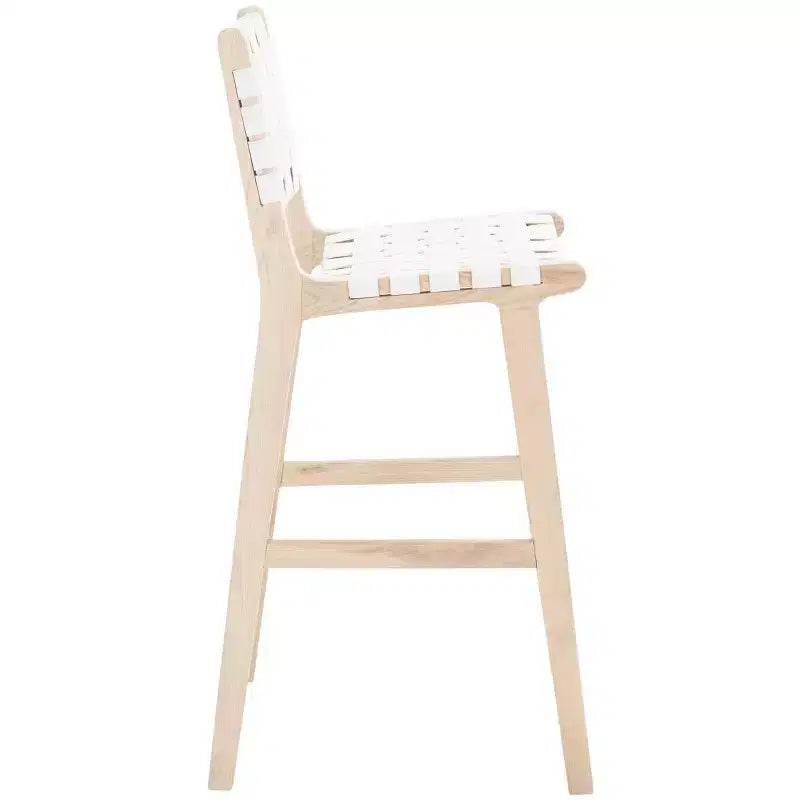 Tabouret de bar en cuir Adah - Safavieh