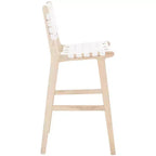 Tabouret de bar en cuir Adah - Safavieh