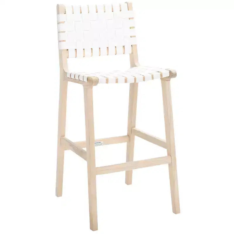 Tabouret de bar en cuir Adah - Safavieh
