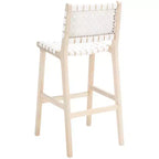 Tabouret de bar en cuir Adah - Safavieh