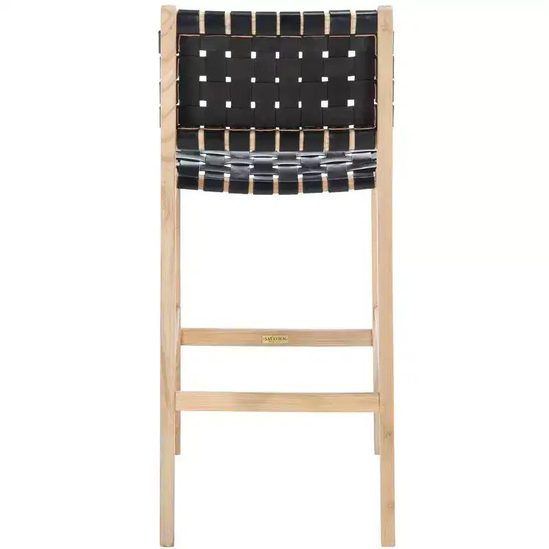 Tabouret de bar en cuir Adah - Safavieh