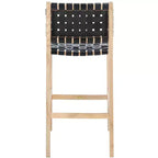 Tabouret de bar en cuir Adah - Safavieh