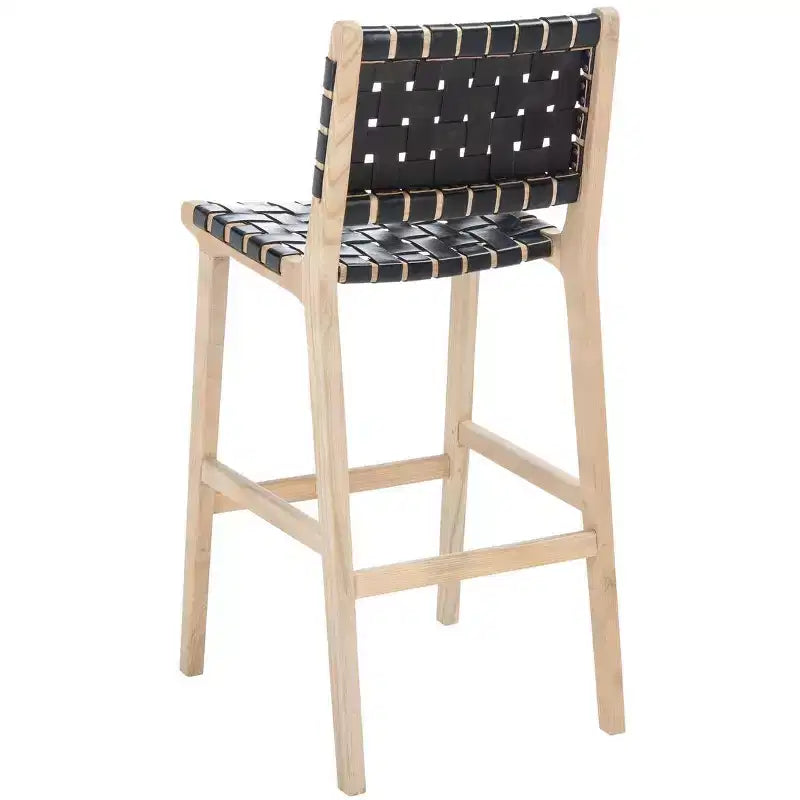 Tabouret de bar en cuir Adah - Safavieh
