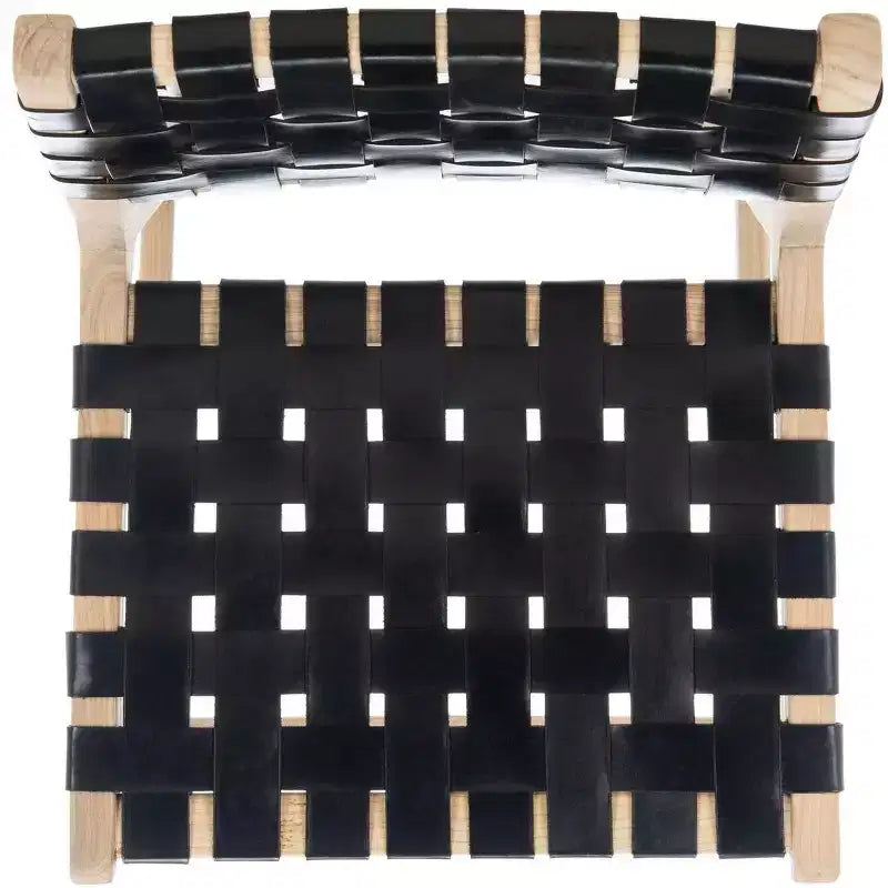 Tabouret de bar en cuir Adah - Safavieh